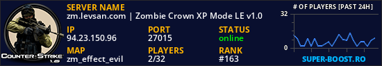 zm.levsan.com | Zombie Crown XP Mode LE v1.0