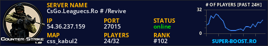 CsGo.Leaguecs.Ro # /Revive