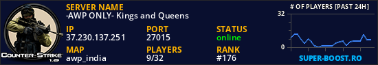 -AWP ONLY- Kings and Queens