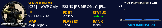[CS2] ❖ AWP Only ✘ !SKINS [PRIME ONLY] [FIREON.RO]