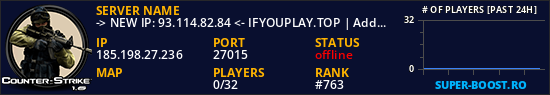 -> NEW IP: 93.114.82.84 <- IFYOUPLAY.TOP | Add New IP To Fav!