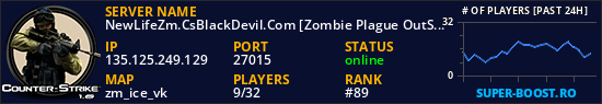 NewLifeZm.CsBlackDevil.Com [Zombie Plague OutStanding]