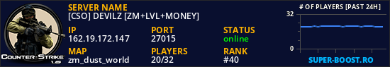 [CSO] DEVILZ [ZM+LVL+MONEY]