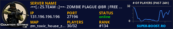 -==[.: ZS.TEAM :.]==- ZOMBIE PLAGUE @BR |FREE VIP| XP|UP 亗