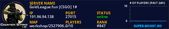 GoldLeague.fun [CSGO] 1#