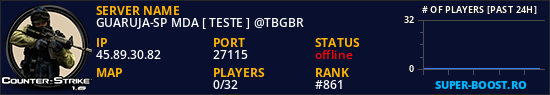 GUARUJA-SP MDA [ TESTE ] @TBGBR