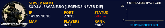 SUD.LALEAGANE.RO [LEGENDS NEVER DIE]