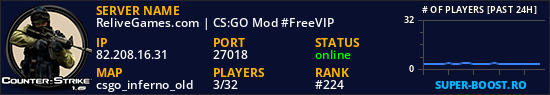 ReliveGames.com | CS:GO Mod #FreeVIP