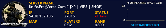 Knife.FragVerse.Com # [XP | VIPS | SHOP]