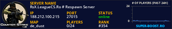 RsX.LeagueCS.Ro # Respawn Server