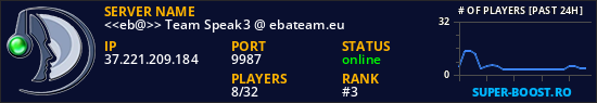 <<eb@>> Team Speak3 @ ebateam.eu
