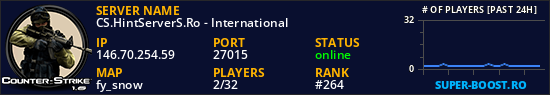CS.HintServerS.Ro - International