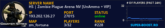 HS | Zombie Plague Arena NV [UnAmmo + VIP]