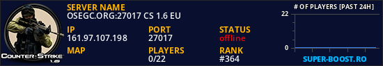 OSEGC.ORG:27017 CS 1.6 EU