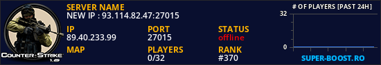 NEW IP : 93.114.82.47:27015
