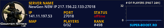 NewGen NEW IP 217.156.22.133:27018