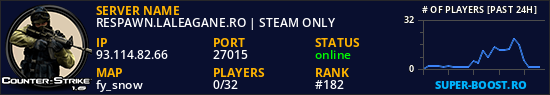 RESPAWN.LALEAGANE.RO | STEAM ONLY