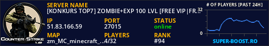 [KONKURS TOP7] ZOMBIE+EXP 100 LVL [FREE VIP|FREE LVL|KLANY|BOSS|NOCNE MODY|ZAPIS AP|NOWE MISJE] StrefaSkilla.pl