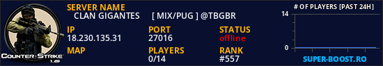 亗 CLAN GIGANTES 亗  [ MIX/PUG ] @TBGBR
