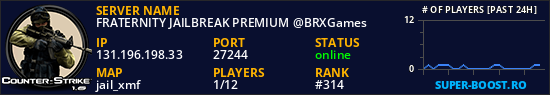 FRATERNITY JAILBREAK PREMIUM @BRXGames