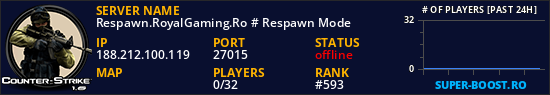 Respawn.RoyalGaming.Ro # Respawn Mode