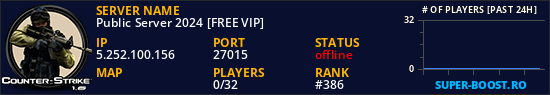 Public Server 2024 [FREE VIP]
