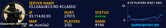 CS.LEAGUECS.RO #CLASSIC