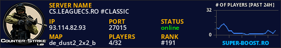 CS.LEAGUECS.RO #CLASSIC