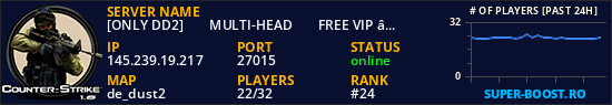 [ONLY DD2] ★    MULTI-HEAD ★    FREE VIP ★    PUBLIC               1s1k