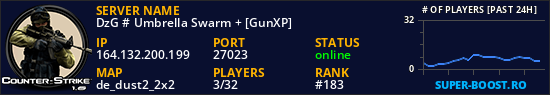 DzG # Umbrella Swarm + [GunXP]