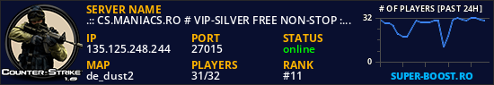 .:: CS.MANIACS.RO # VIP-SILVER FREE NON-STOP ::.