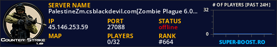 PalestineZm.csblackdevil.com[Zombie Plague 6.0R]