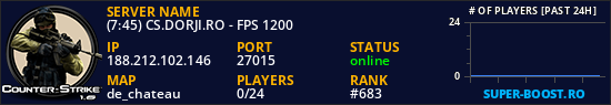 (22:13) CS.DORJI.RO - FPS 1200