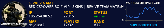 RED.CSPOWER.RO # VIP - SKINS | REVIVE TEAMMATE SYSTEM